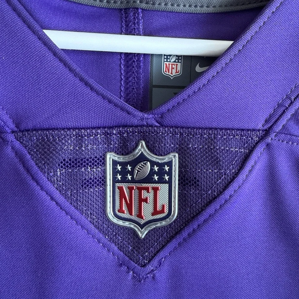 Men’s Nike Anthony Barr #55 Minnesota Vikings Vapor Limited Jersey Sz XL - RARE - Picture 5 of 6
